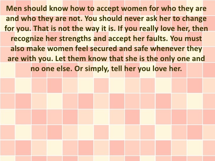 How To Know That A Woman Loves You How To Know That A Woman Loves You